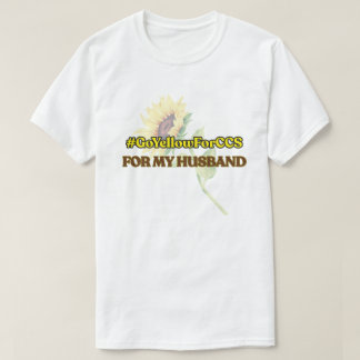 #GoYellowForCCS – 夫Tシャツ Tシャツ
