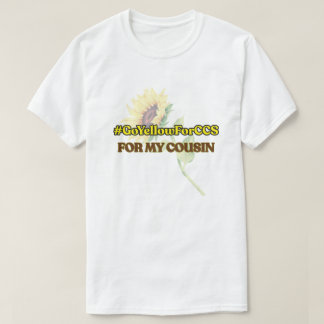 #GoYellowForCCS – 従兄弟Tシャツ Tシャツ