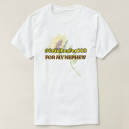 #GoYellowForCCS – 甥Tシャツ Tシャツ
