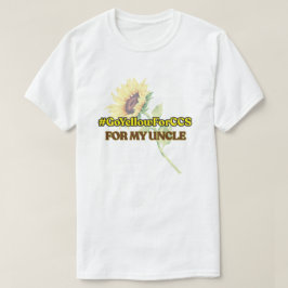 #GoYellowForCCS - Tシャツおじさん Tシャツ