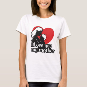 GOZZAL – 「I Love You My Mother」Tシャツ – ユニセックス / Tシャツ
