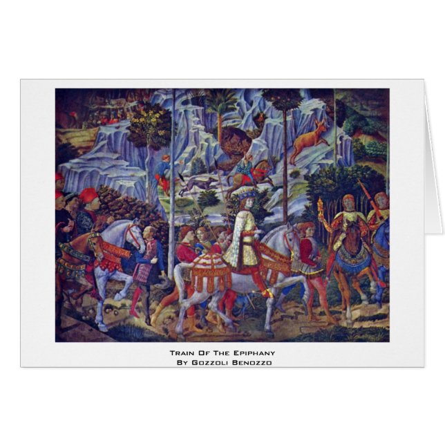 Gozzoli Benozzo著直感の列車 (正面横)