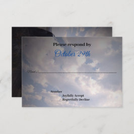 GPオフロード4X4 ウェディング出欠確認 招待状