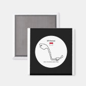 GPモナコモンテカルロ マグネット (正面/裏面)