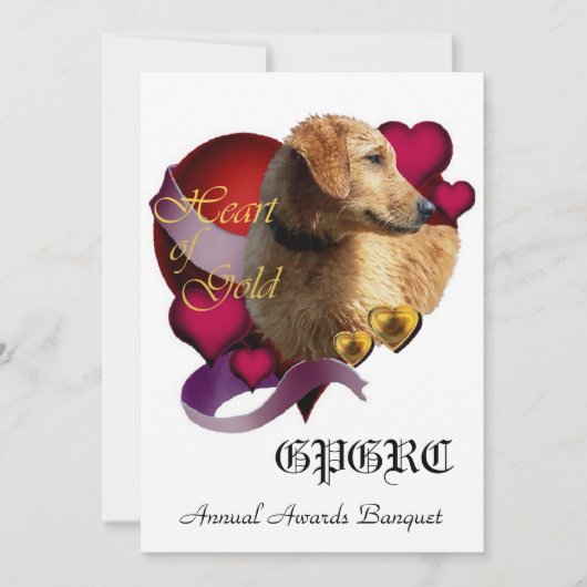 GPGRCバンケット招待状 招待状 (正面)