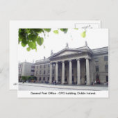 GPOダブリン都市アイルランド シーズンポストカード (正面/裏面)