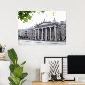 GPO建物、オコネル通りダブリンアイルランド ポスター (ホームオフィス)