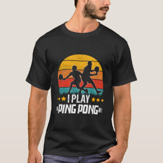 Gpongプレーヤー Gポン パパ ママ Tシャツ