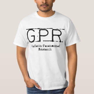 GPRの幽霊の背部 Tシャツ