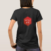 GPRオートスポーツダークスクープTee – 女性 Tシャツ (裏面)