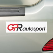 GPR Autosportのバンパーステッカー バンパーステッカー (車上)