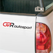 GPR Autosportのバンパーステッカー バンパーステッカー (トラック上)