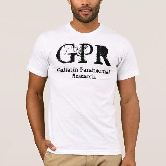 GPR Classyfontの白のTシャツ Tシャツ (正面)