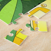 GPSの花 ジグソーパズル (側面)