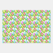 GPSの花 ラッピングペーパーシート (正面2)