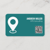 GPSサービスQR 名刺 (正面)