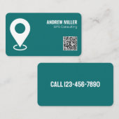 GPSサービスQR 名刺 (正面/裏面)