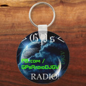 GPsラジオ！キーホルダー キーホルダー (正面)