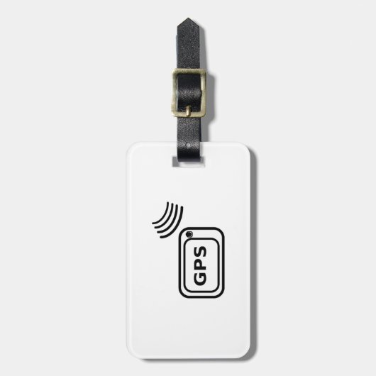GPS信号 ラゲッジタグ (正面縦)