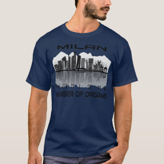 GPS座標シティミラノスカイラインドリームシティ4 Tシャツ