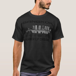 Gps座標バンコクスカイラインドリームシティ2 Tシャツ