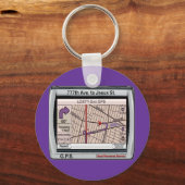 GPS神の個人的な救い主 キーホルダー (正面)