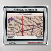 GPS神の個人的な救い主 ポスター (正面)