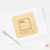 GPS スクエアシール (封筒)