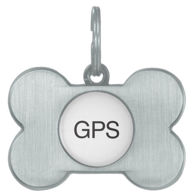GPS ペットネームタグ (正面)