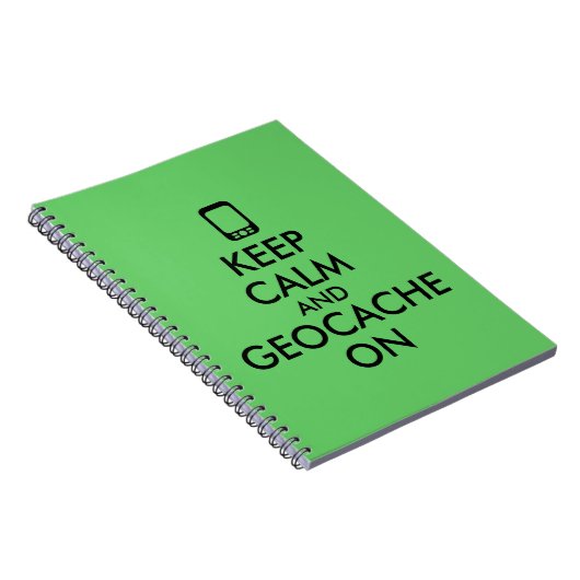 GPS Geocachingのカスタムの平静そしてGeocacheを保って下さい ノートブック (右側)