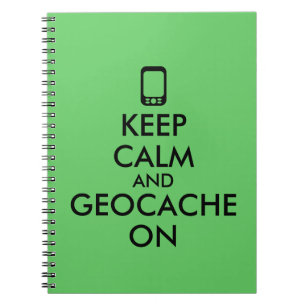 GPS Geocachingのカスタムの平静そしてGeocacheを保って下さい ノートブック