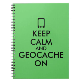 GPS Geocachingのカスタムの平静そしてGeocacheを保って下さい ノートブック