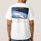 GPSLの2010年のワイシャツ Tシャツ (裏面)