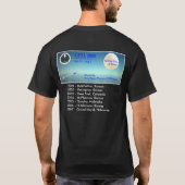 GPSL 2008の暗闇 Tシャツ (裏面)