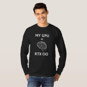 Gpu Rtx Infinite、グラフィックカードユニットRtxエンドレス Tシャツ (正面フル)