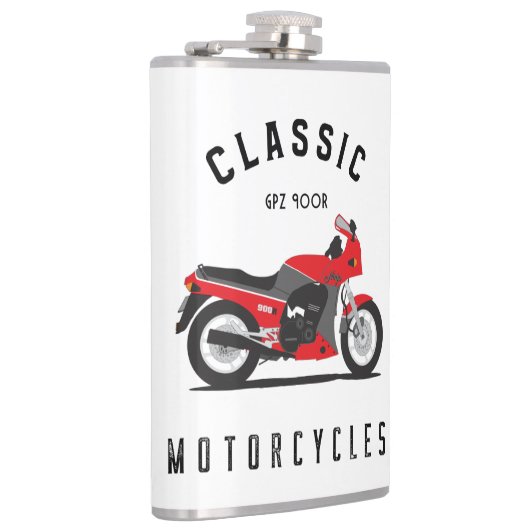 GPZ 900R Ninja ZX900A Motorrad Biker フラスク (右)
