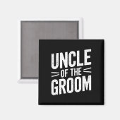 GrのTシャツのスタイリッシュおじさん マグネット (正面/裏面)