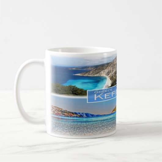 GRギリシャ – ケファロニア – コーヒーマグカップ (左)