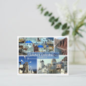 GRギリシャ – サントリーニ – ポストカード (スタンド正面)