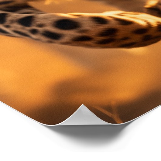 Gr威厳のあるを駆け抜けるチーズのペア ポスター (角)