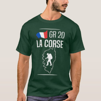 GR20 la corse Tシャツ