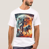 GR8ライフアスレチックxムーンスター Tシャツ (正面)