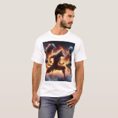 GR8 Life x The Wolve$ Tシャツ (正面フル)