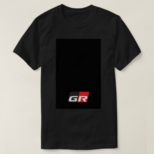 GR Gazoo Racing iPhoneケース Tシャツ (デザイン正面)