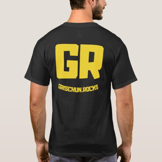 GR GRISCHUN.ROCKS BIG GR Tシャツ (裏面)