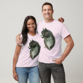 Grå Katt T Shirt Tシャツ (ユニセックス)