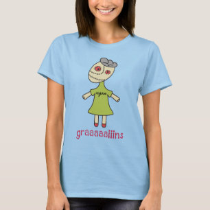 Graaaaaiinsのビーガンのゾンビ Tシャツ