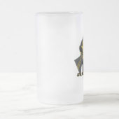 GRAB-A-LANEのビールのジョッキ16oz フロストグラスビールジョッキ (中央)