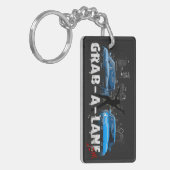GRAB-A-LANEの通りのレーサーKEYCHAIN キーホルダー (正面左)