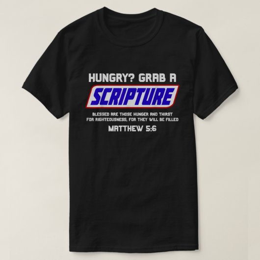 Grab a Scripture Parody Bible Verse Shirt Tシャツ (デザイン正面)